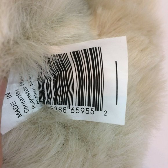 Walmart Easter Bunny Rabbit Plush Stuffed Animal Gold Bow Tan Brown 12" Toy NWT - Picture 11 of 12